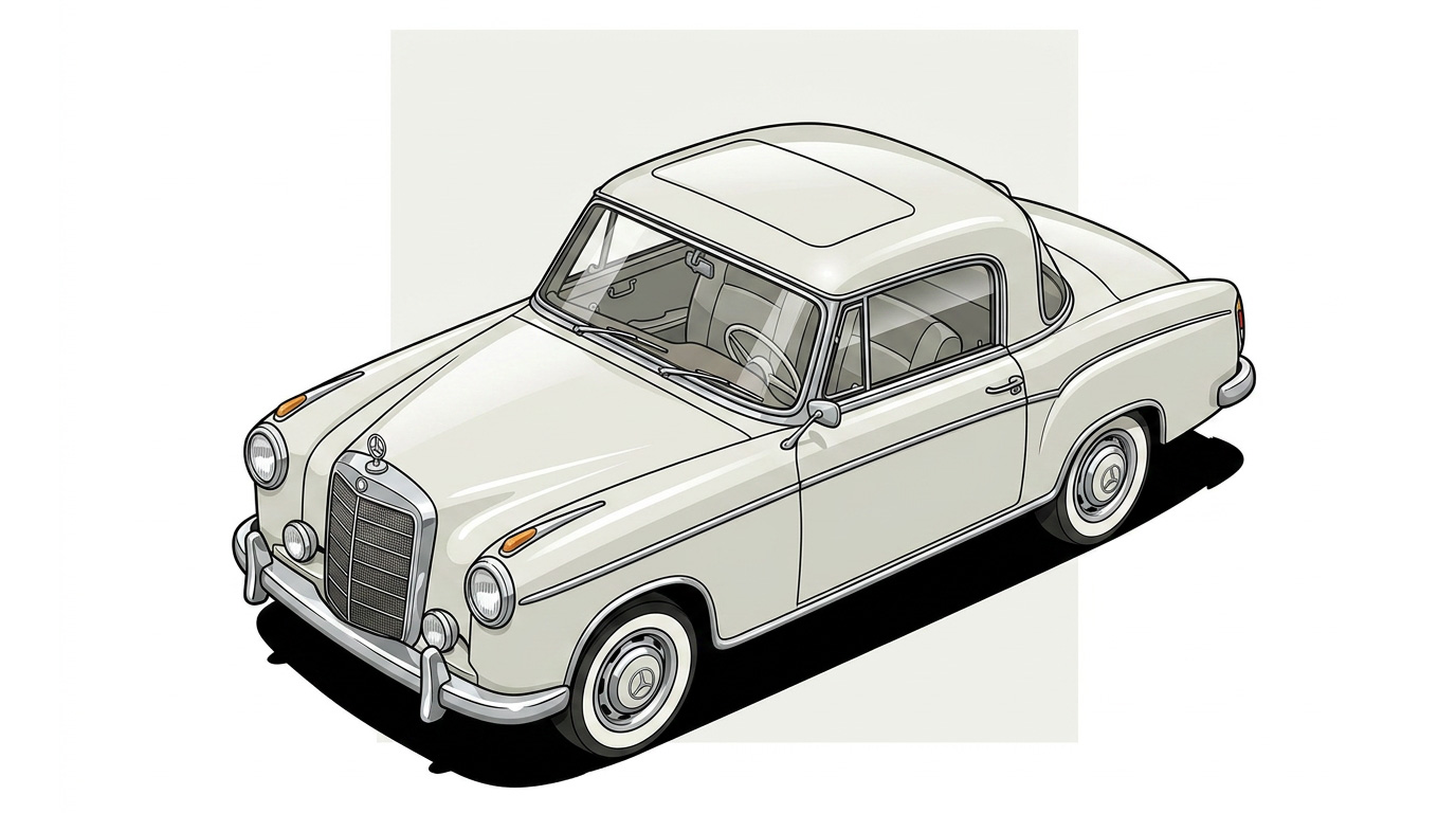 Kreator grafiki motoryzacyjnej AI - ilustracja przykład 1