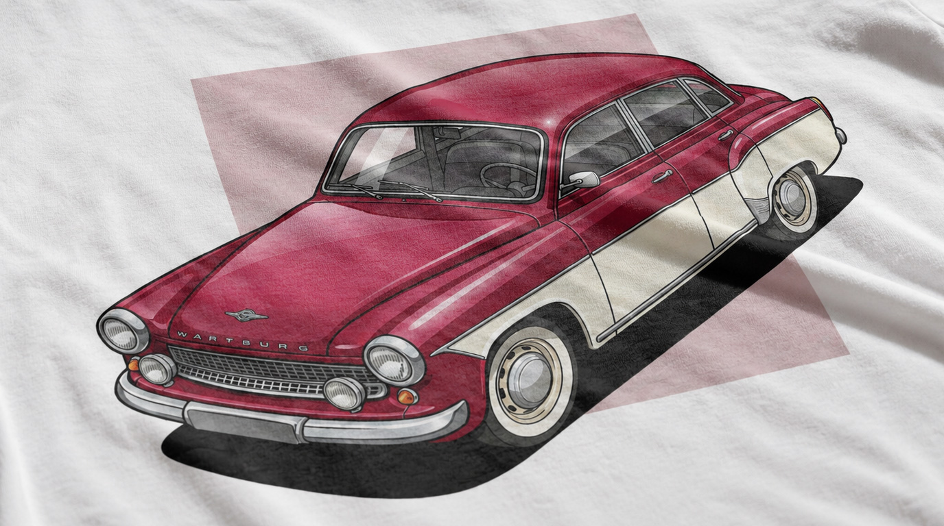 Kreator grafiki motoryzacyjnej AI - ilustracja przykład 3
